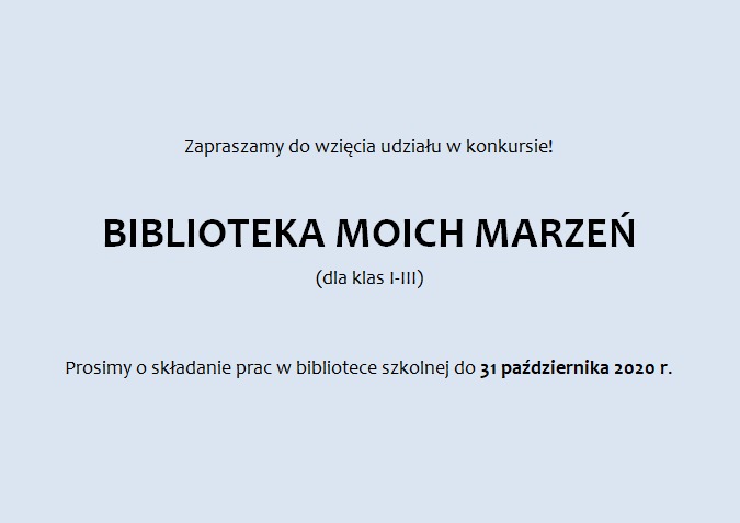 Zapraszamy do wzięcia udziału w konkursach! - Obrazek 3