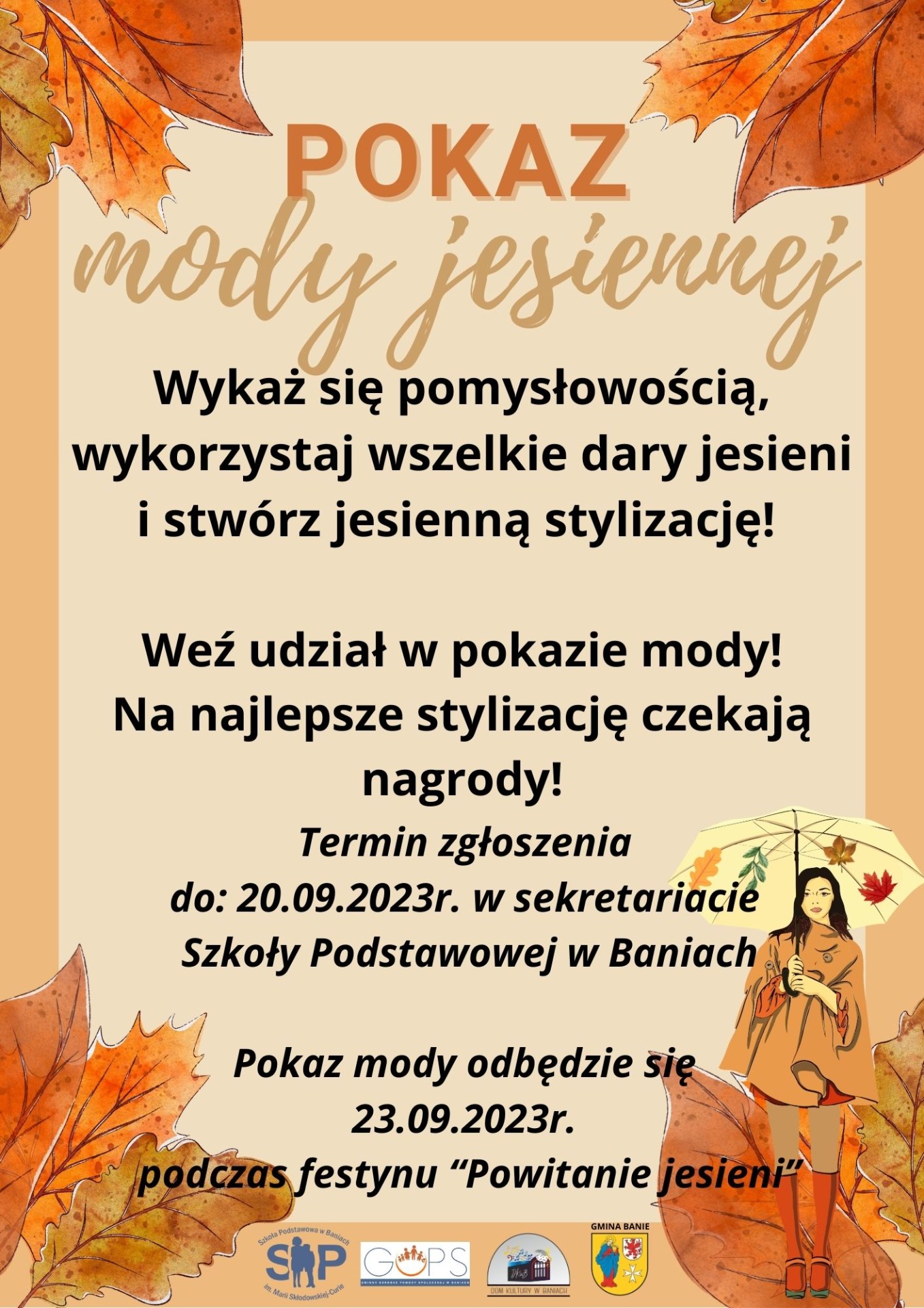 Pokaz mody jesiennej - Obrazek 1