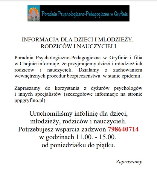 INFORMACJA - Obrazek 1