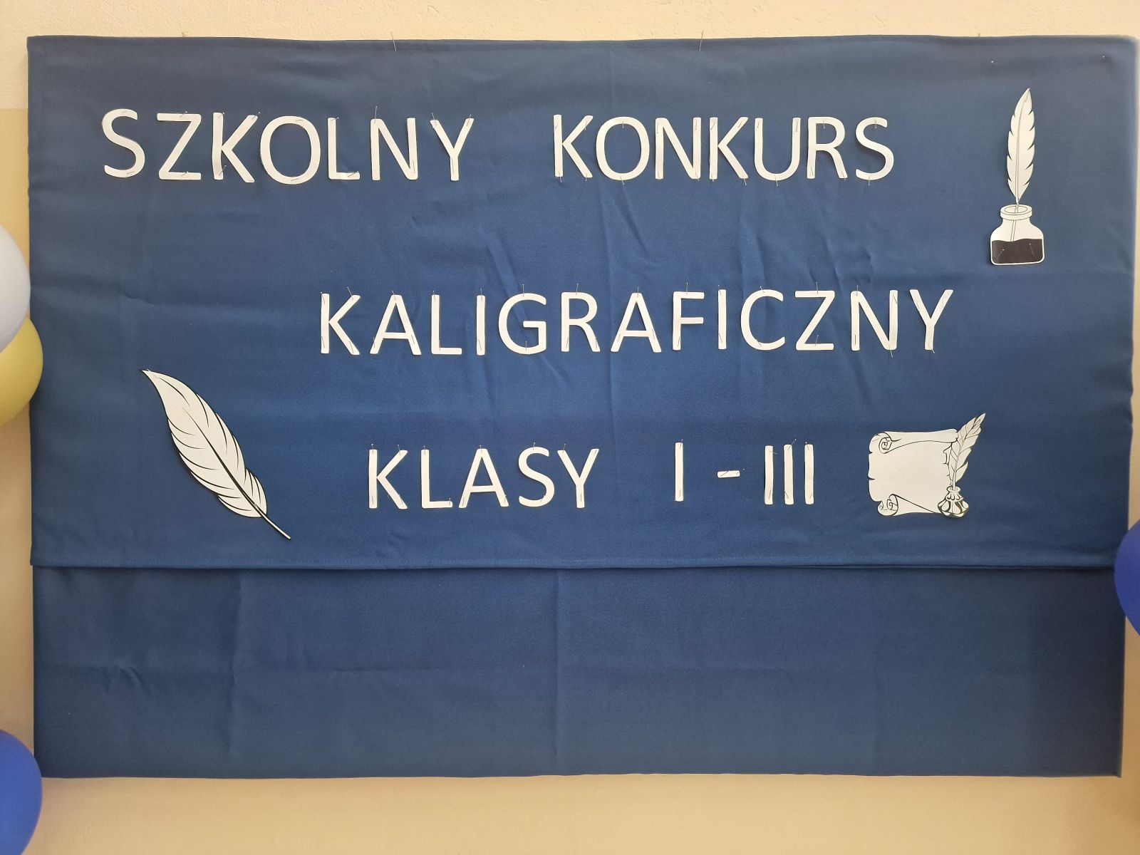 Zdjęcie: Szkolny Konkurs Kaligraficzny