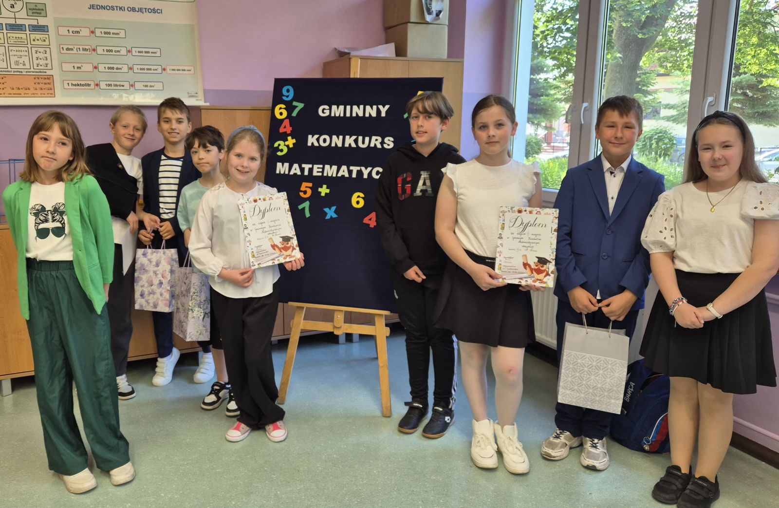 Zdjęcie: Gminny Konkurs Matematyczny Klas Trzecich