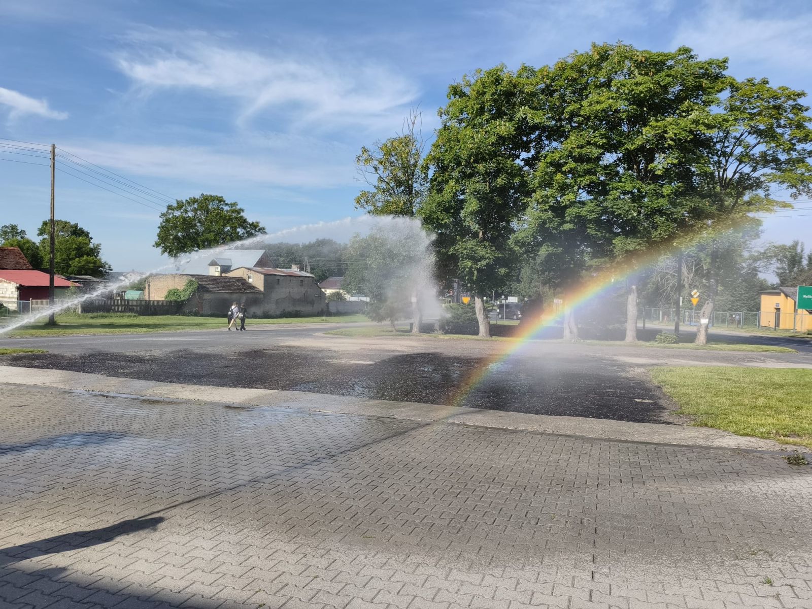 Zdjęcie: Wizyta w OSP Banie – strażacka przygoda i tęczowa niespodzianka!