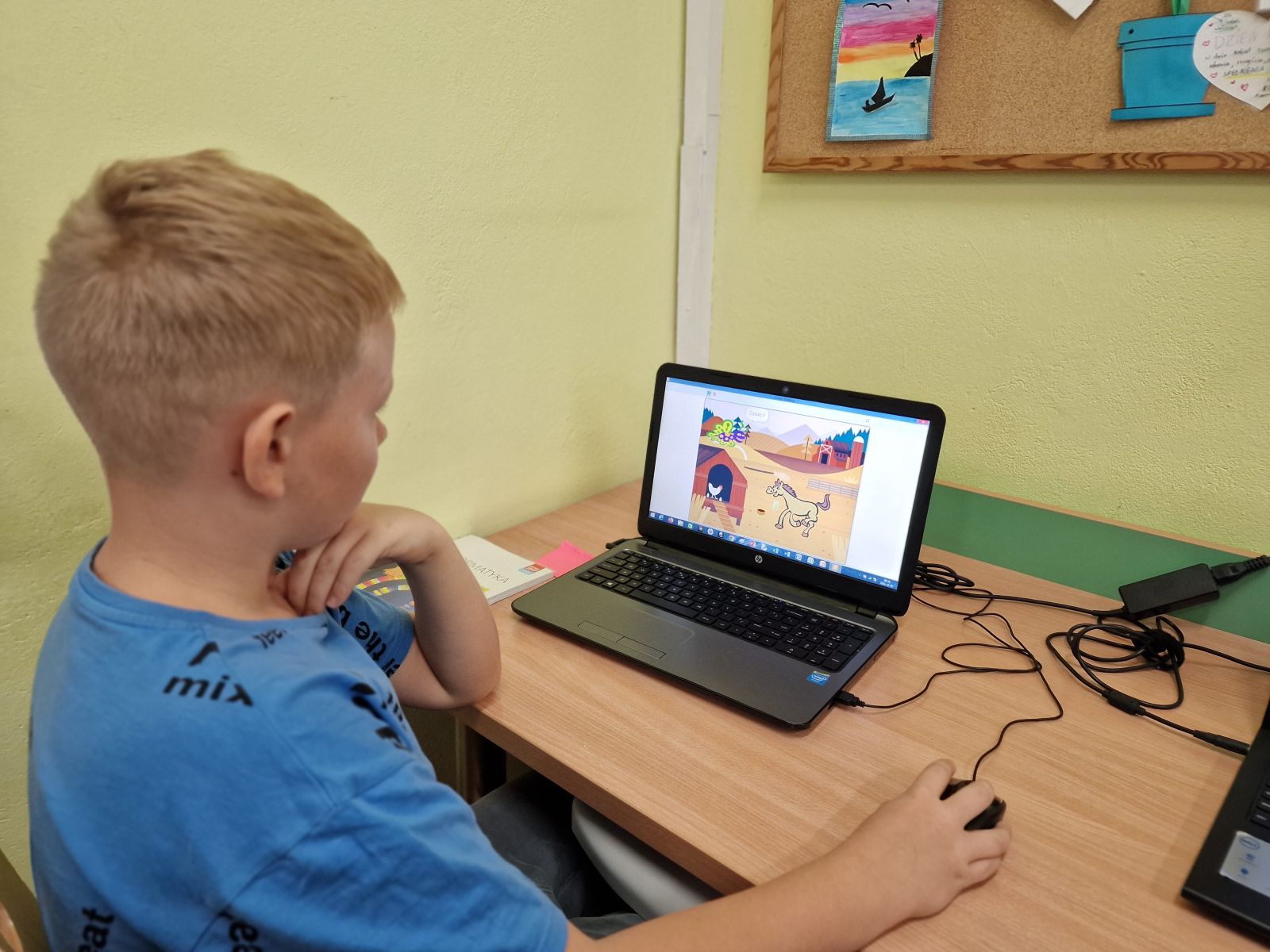 Zdjęcie: Lekcja informatyki