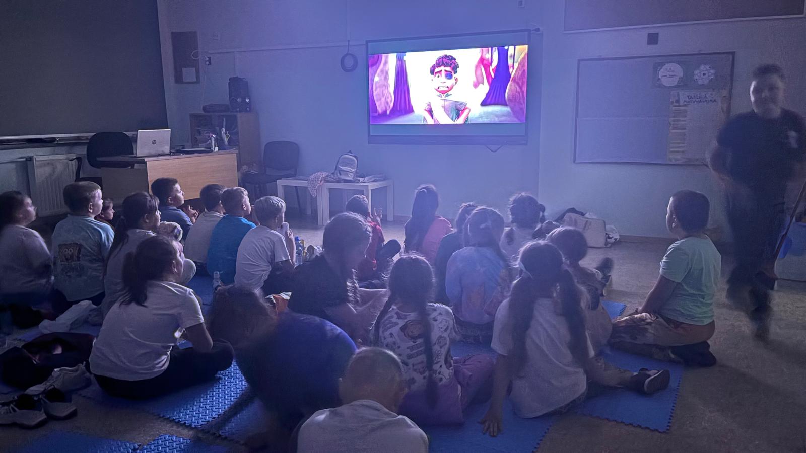 Zdjęcie: Noc w szkole klas 2a I 3a