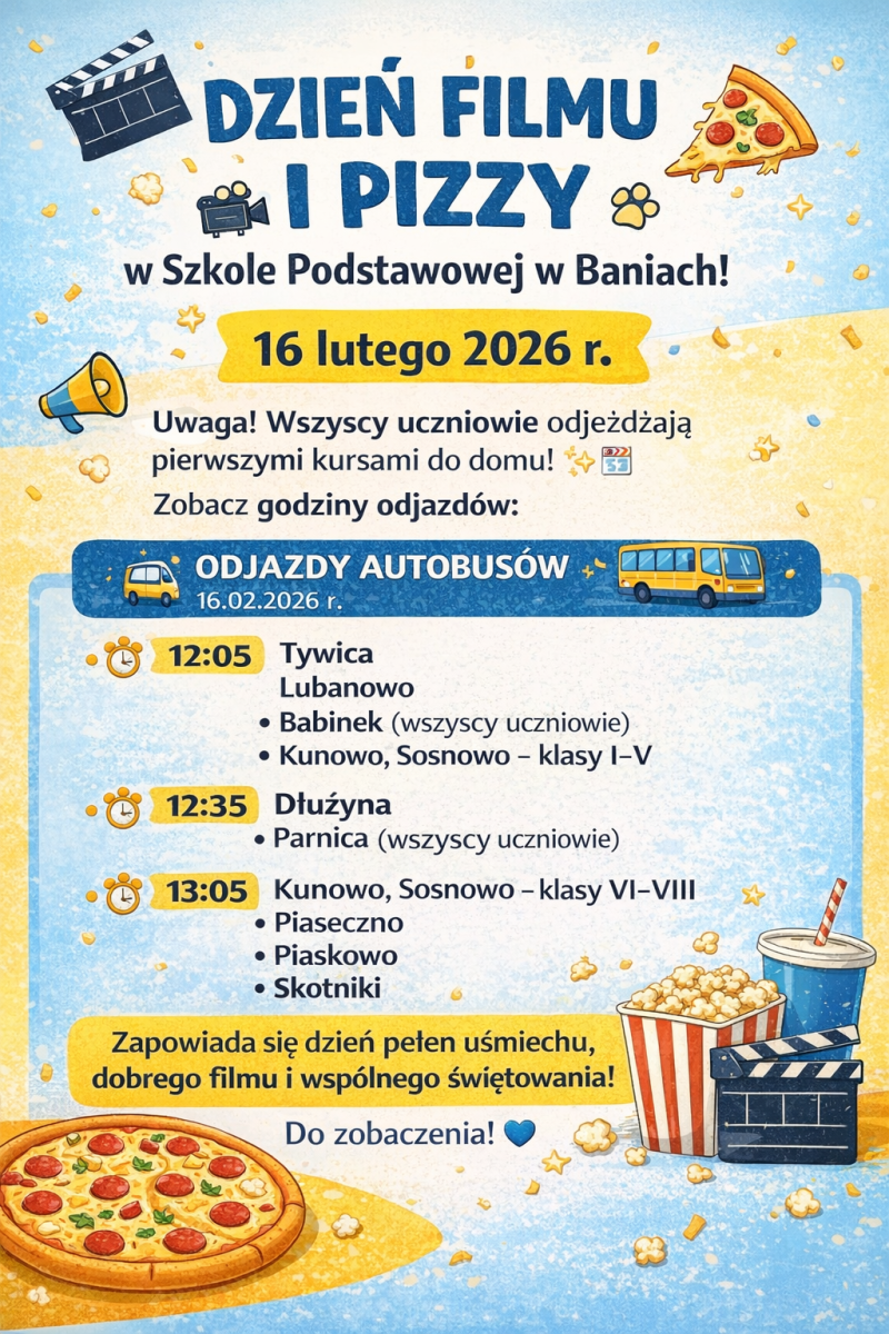 Zdjęcie: Dzień Filmu i Pizzy!