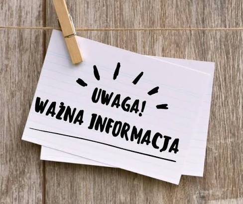 Zdjęcie: Uwaga: tymczasowa zmiana numeru kontaktowego!